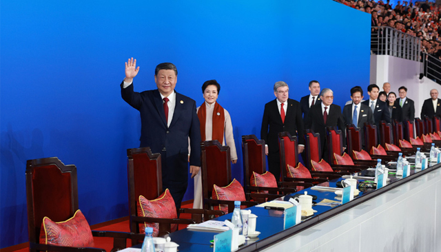 第九屆亞洲冬季運動會在哈爾濱隆重開幕 